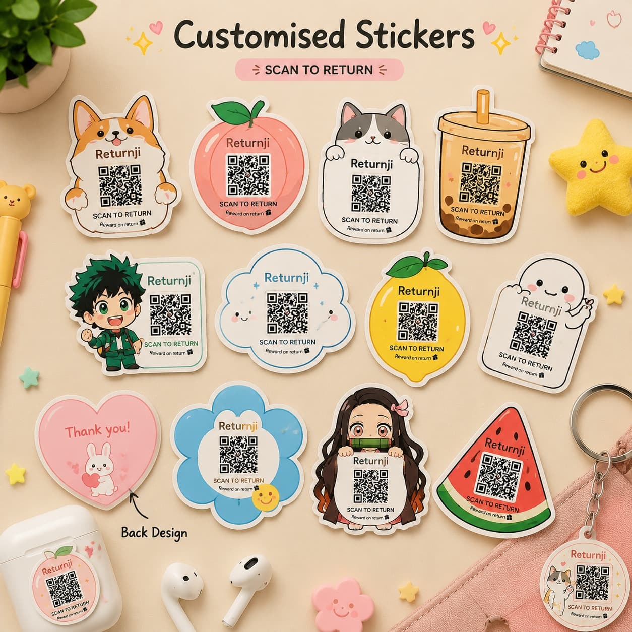 Customize Your QR-Sticker