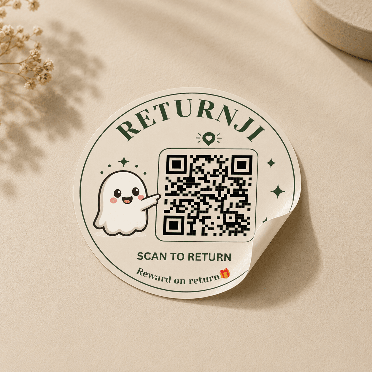Returnji QR Stickers